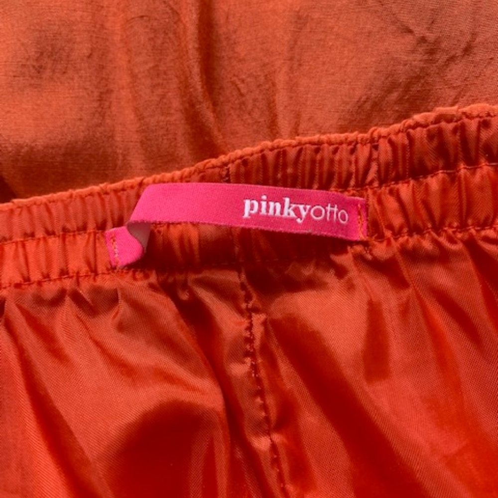 Orange Ruffle Pinkyotto Dress - Picture 4 of 8
